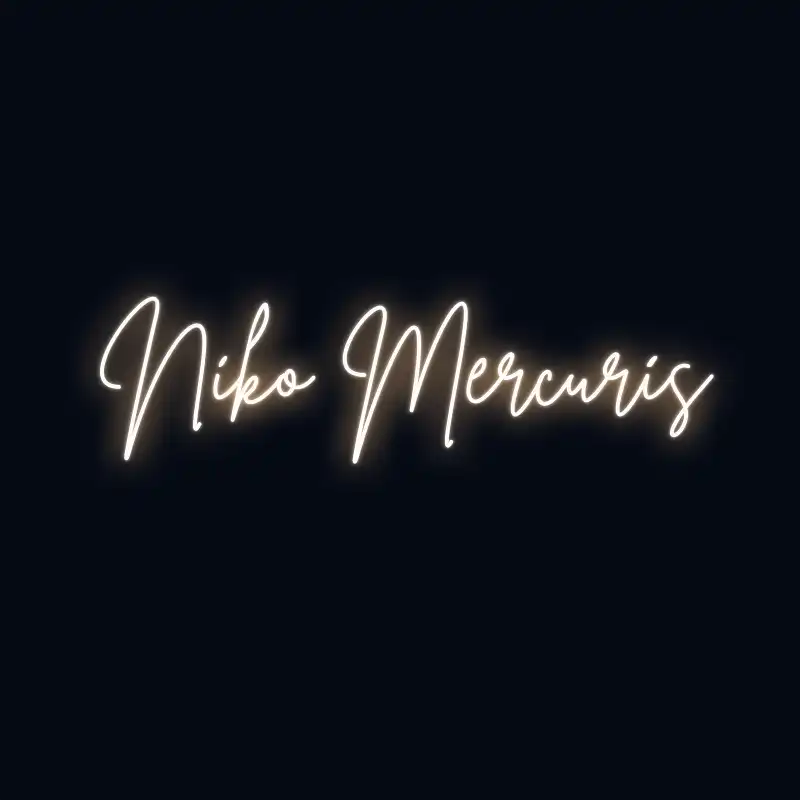 Faces neon sign sample